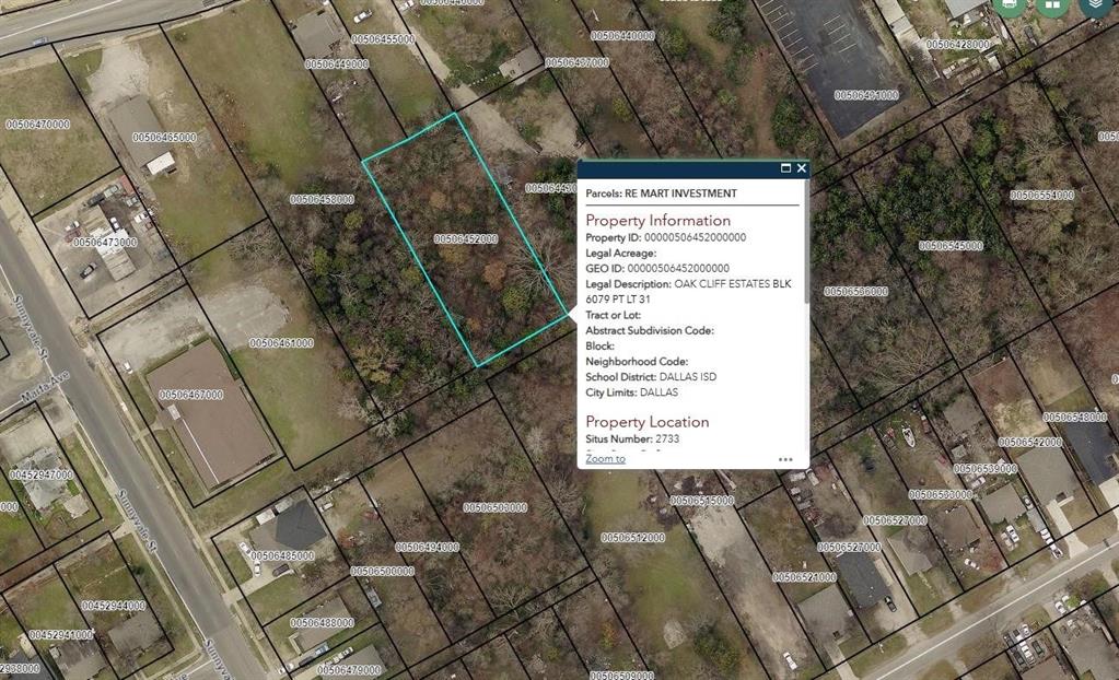 2733 Hudspeth Avenue Dallas, TX 75216 - Photo 2 of 2 a view of a wooden floor