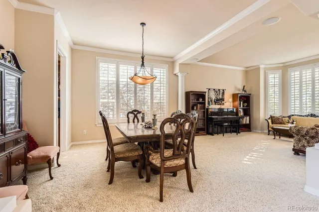 a view of a livingroom with furniture window and outside view