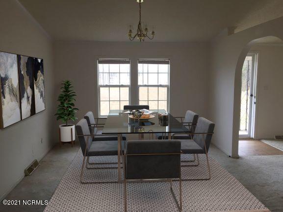 974 Jenkins Farm Road Pinetops, NC 27864 - Photo 12 of 35 E Furnished Dining Room