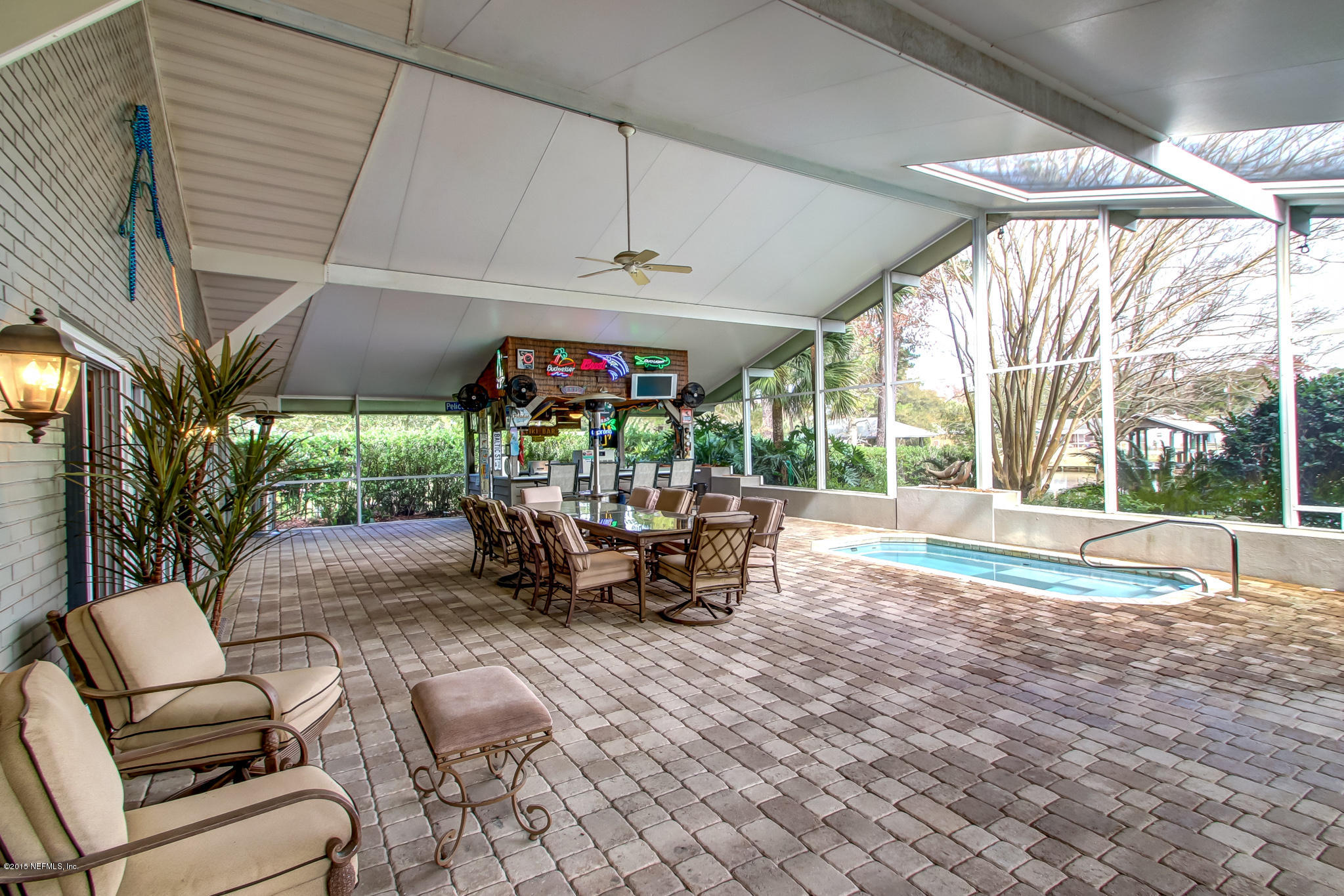 5117 Charlemagne Road Jacksonville, FL 32210 - Photo 25 of 36 Huge Covered Lanai