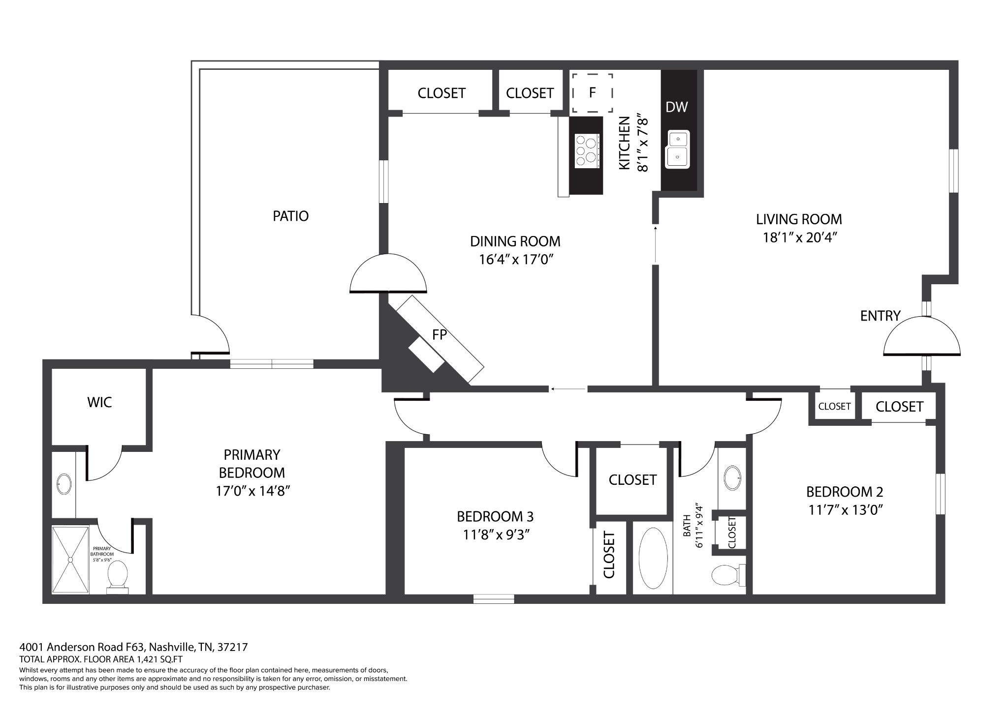 4001 Anderson Road, Unit F63 Nashville, TN 37217 - Photo 57 of 57 Gallery Image 57