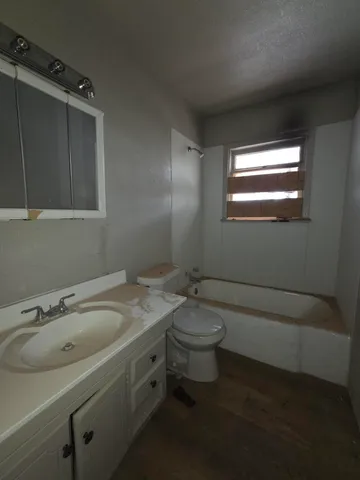 a bathroom with a sink and a toilet