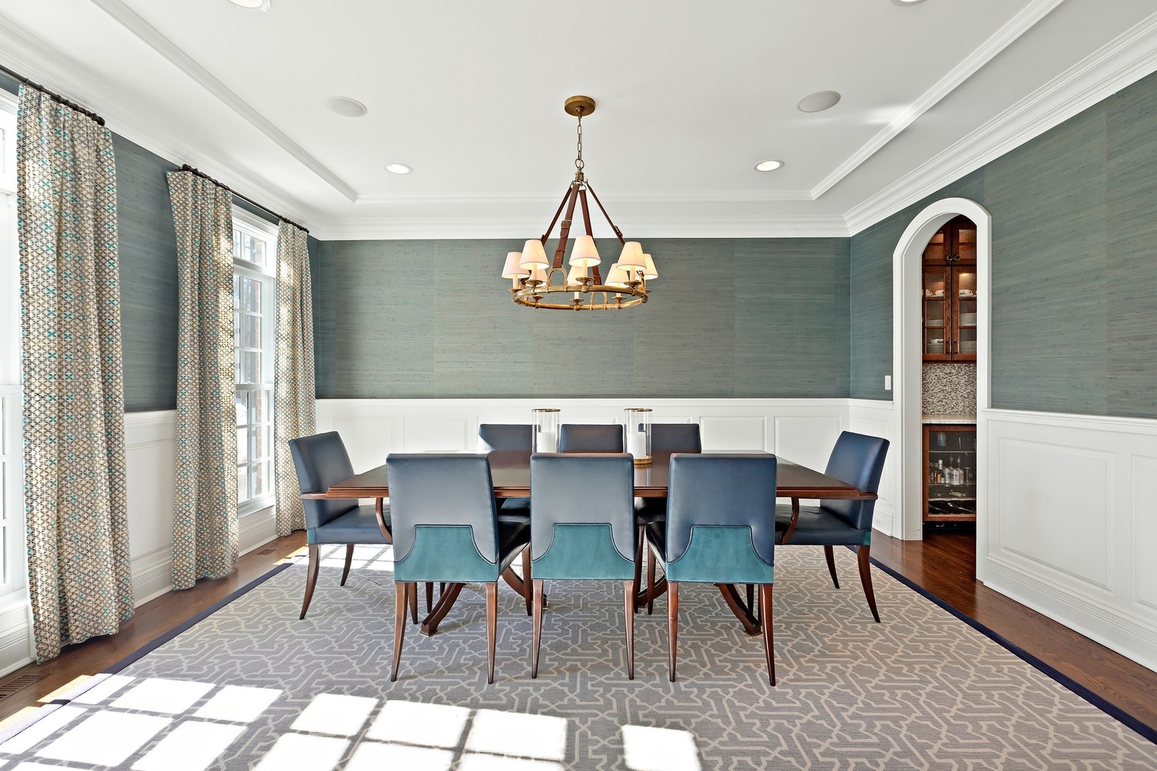 1161 Chatfield Road Winnetka, IL 60093 - Photo 8 of 42 a view of a dining room with furniture