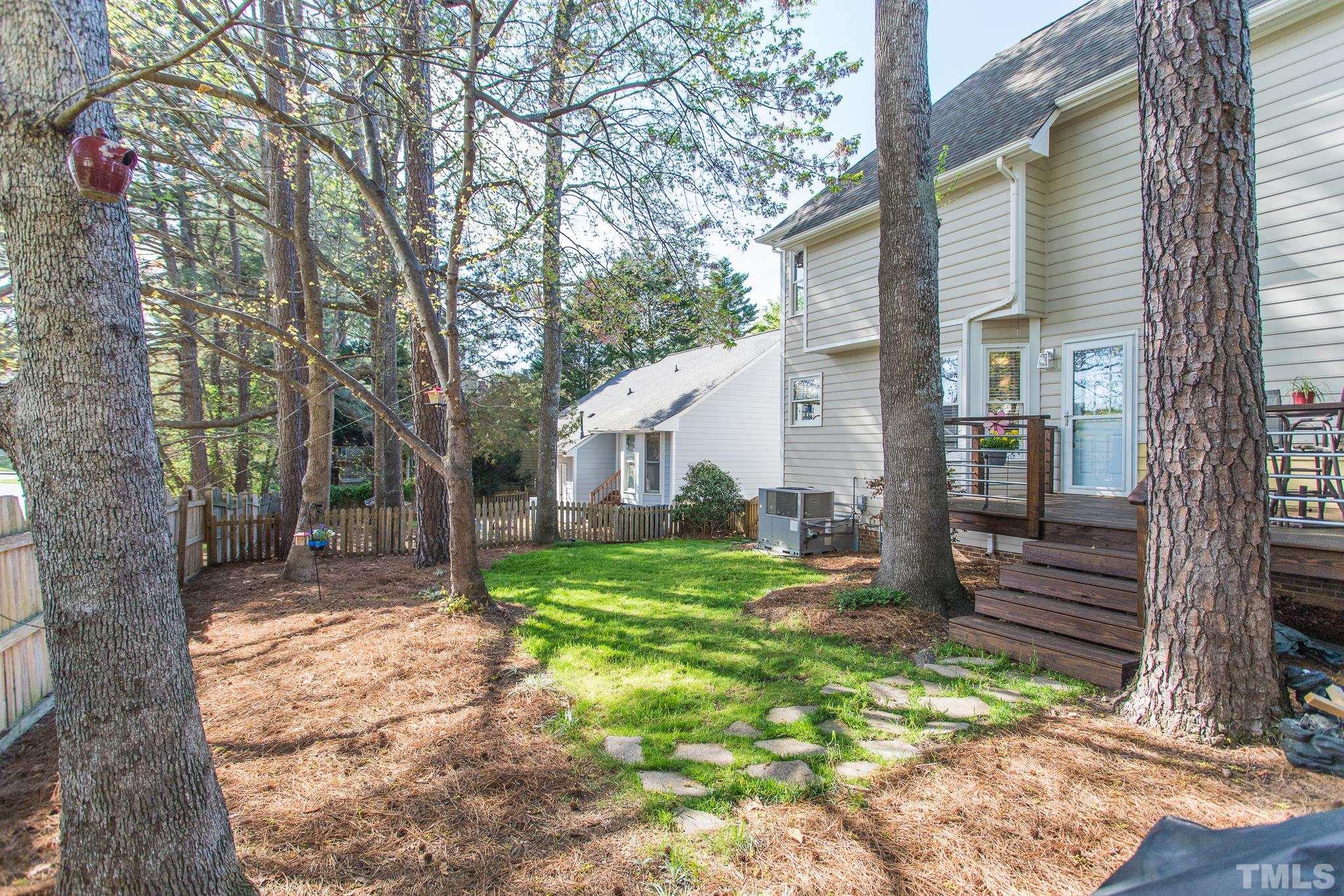 2352 Declaration Drive Raleigh, NC 27615 - Photo 28 of 28 a view of a back yard of the house