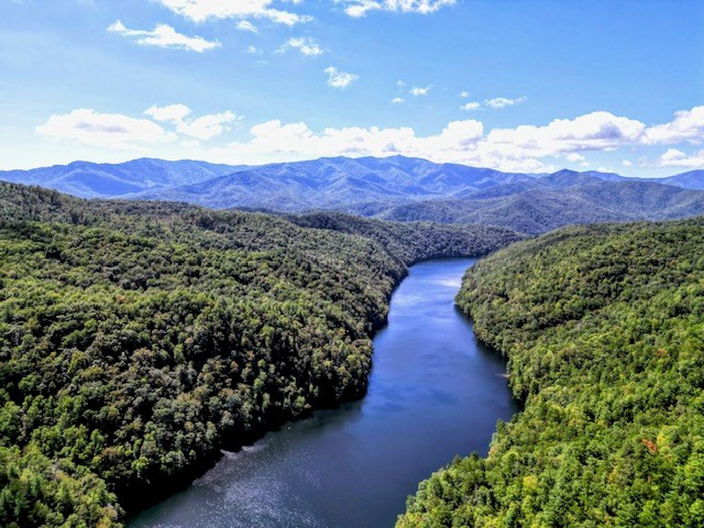 561 Deals Gap Road Robbinsville, NC 28771 - Photo 36 of 37 Drone footage from above house