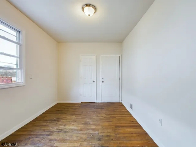 wooden floor in an empty room