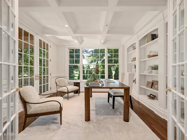 a view of living room with furniture and decor