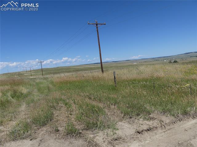 -vacant) Fairplay Road Calhan, CO 80808 - Photo 15 of 21 Electric line along south section line easement looking west