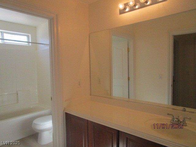 8661 Little Fox Street Las Vegas, NV 89123 - Photo 16 of 18 Full bath featuring vanity and washtub / shower combination