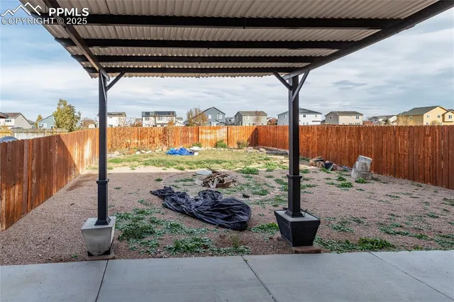 a view of balcony with couch