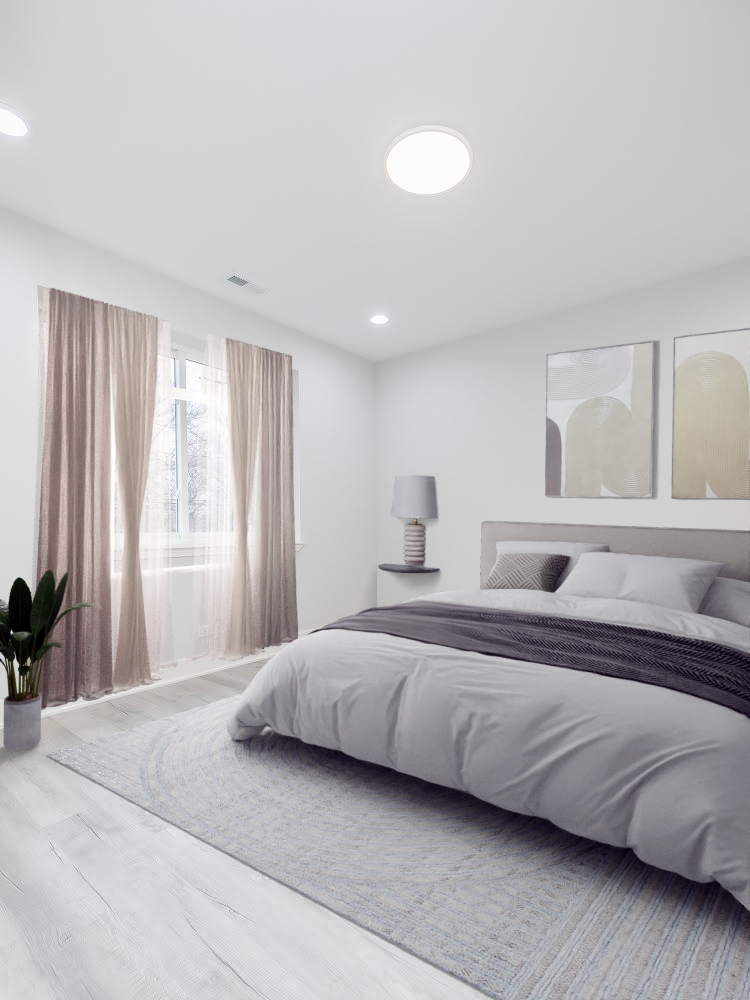 1232 South Fairfield Avenue, Unit 2 Chicago, IL 60608 - Photo 2 of 10 a bedroom with a bed and a window