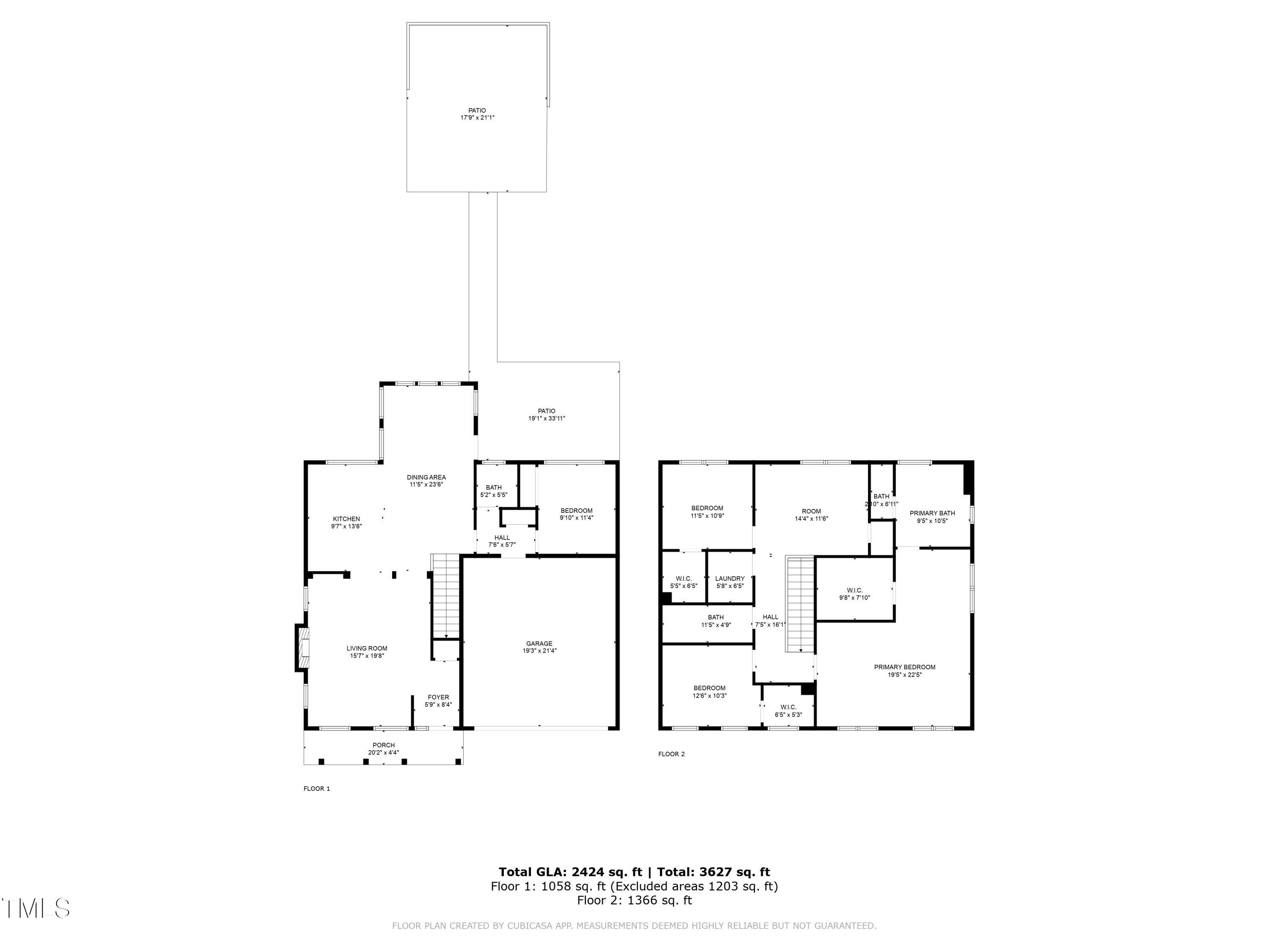 3609 Neuse Estates Drive Raleigh, NC 27604 - Photo 25 of 25 3-Floorplan_3