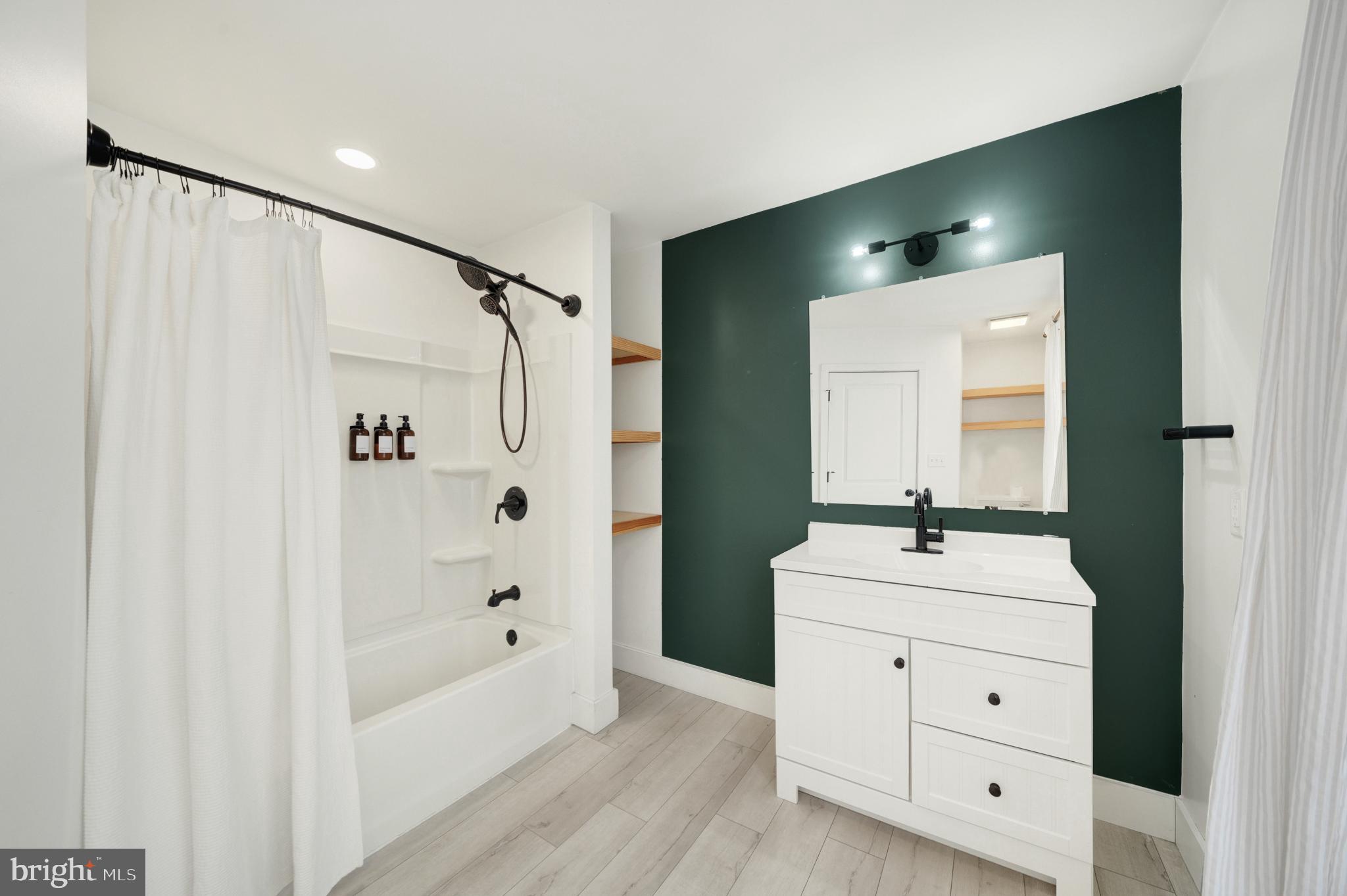 23 Old Bayview Road North East, MD 21901 - Photo 18 of 28 Modern bathroom with sleek design elements.