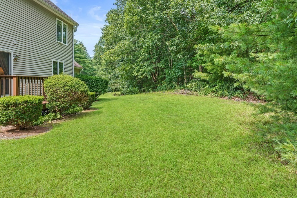 11 Longley Road, Unit H1 Shirley, MA 01464 - Photo 30 of 35 a view of a big yard with plants and large trees