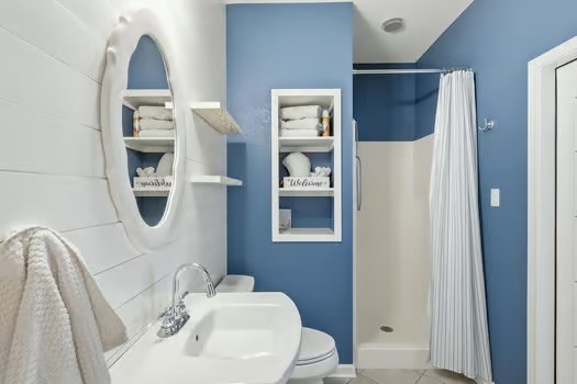 901 Kunde Road Seguin, TX 78155 - Photo 8 of 24 a bathroom with a sink a toilet and shower