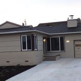 front view of a house with a window