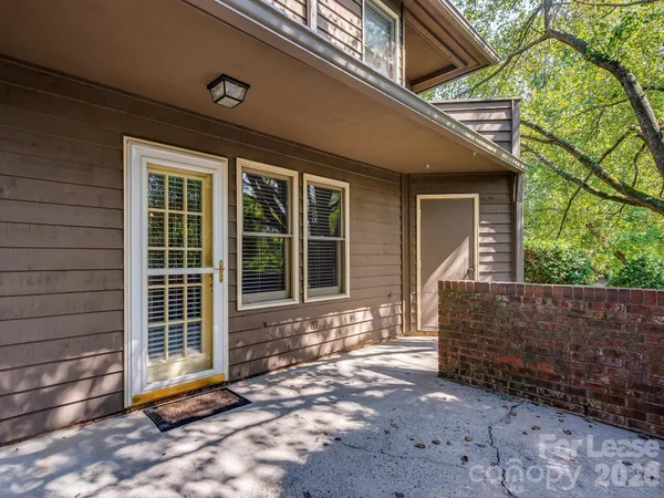 a view of a wooden fence