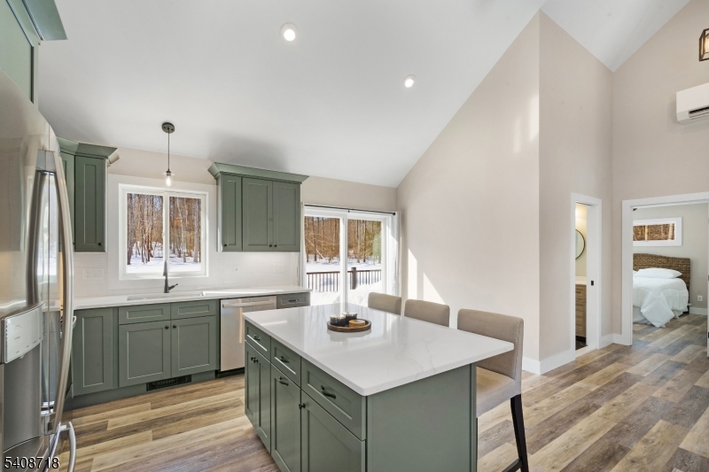 8 Worthington Road Newton, NJ 07860 - Photo 7 of 25 a kitchen with a sink a counter space and wooden floor