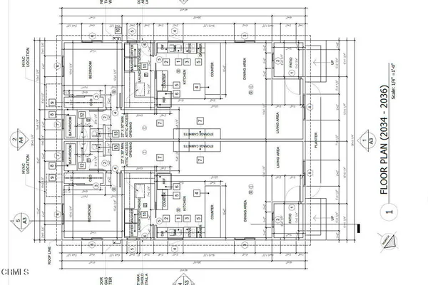 a view of a black and white photo