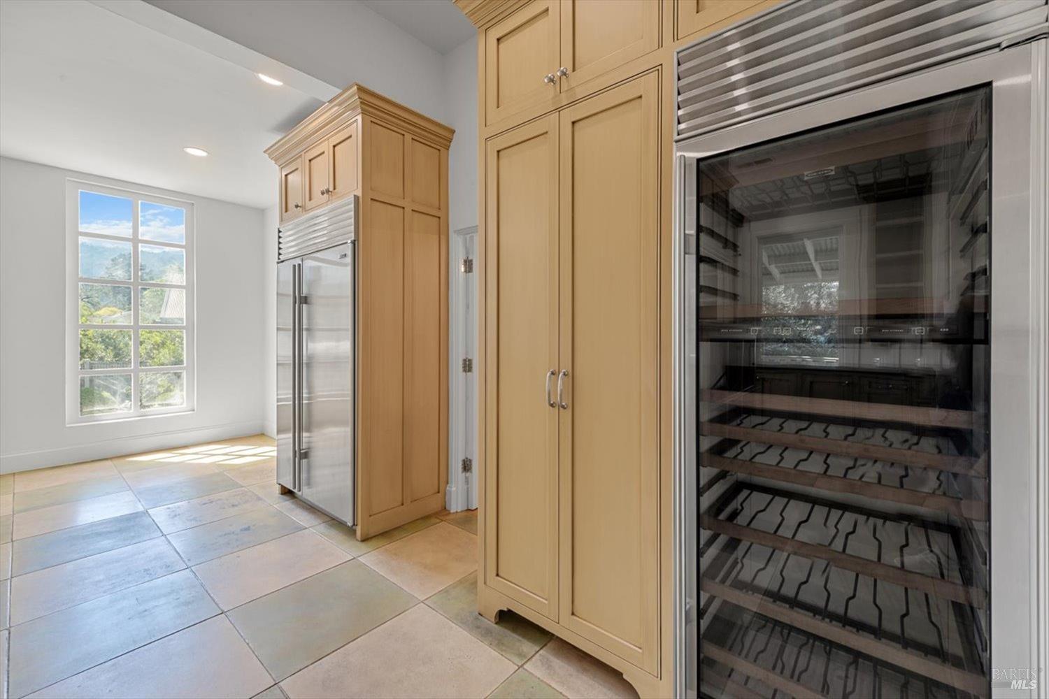 1533 Allyn Avenue St. Helena, CA 94574 - Photo 7 of 33 a view of a hallway with wooden shelves