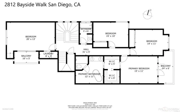 $4,750,000 | 2812 Bayside Walk, San Diego, CA 92109
