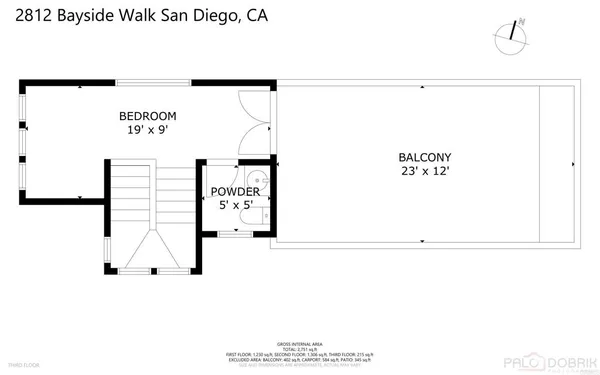$4,750,000 | 2812 Bayside Walk, San Diego, CA 92109