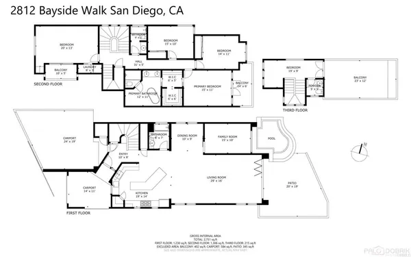 $4,750,000 | 2812 Bayside Walk, San Diego, CA 92109
