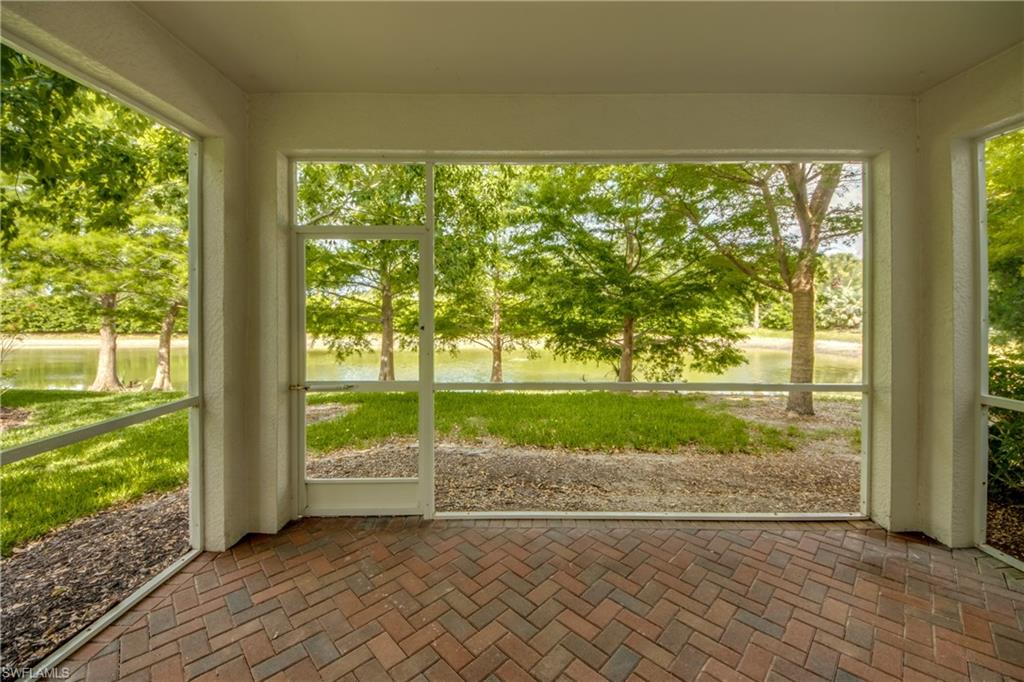 19530 Bowring Park Road, Unit 106 Fort Myers, FL 33967 - Photo 29 of 39 a view of a porch and garden