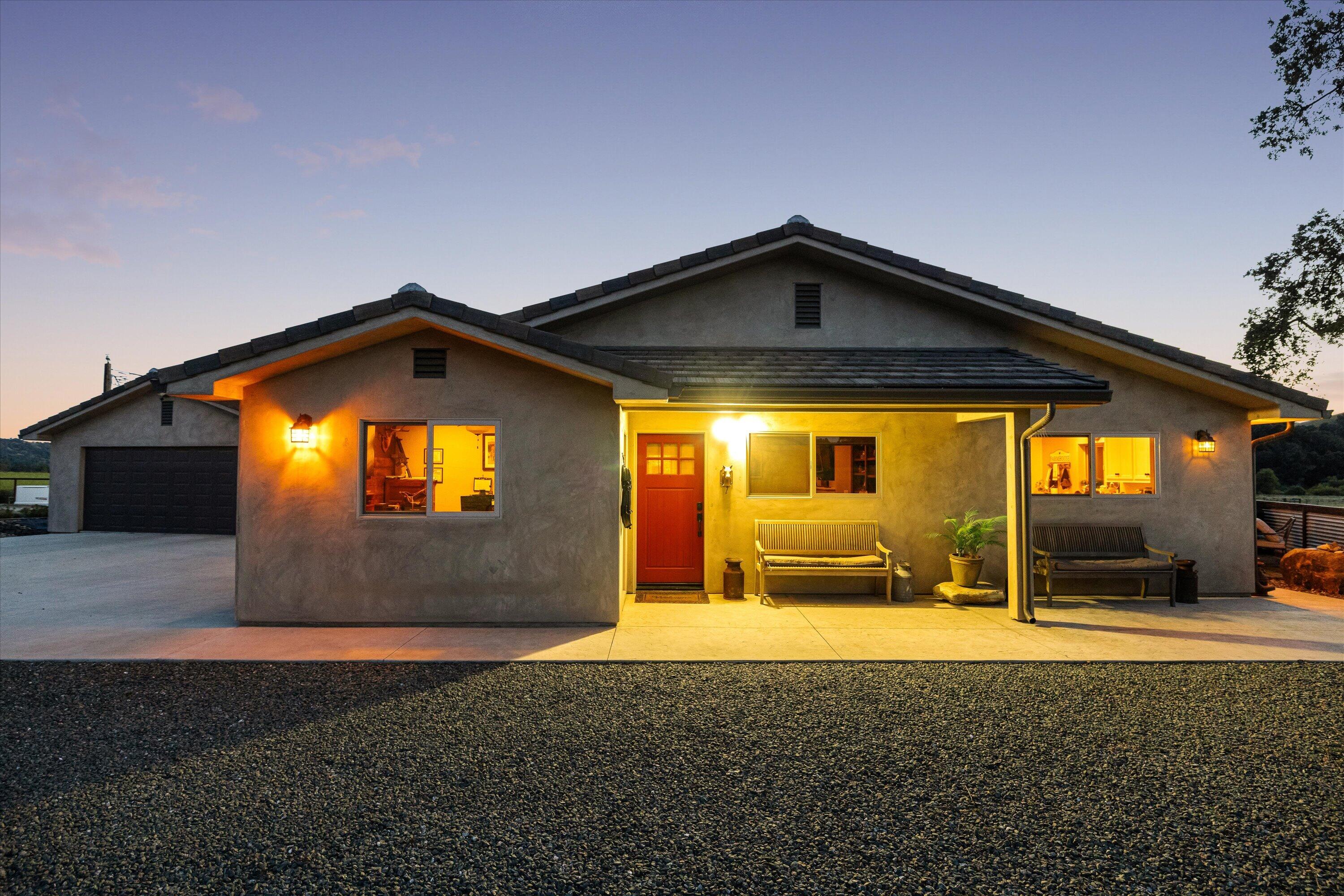 12707 Huasna Road Arroyo Grande, CA 93420 - Photo 34 of 77 a front view of a house with a yard