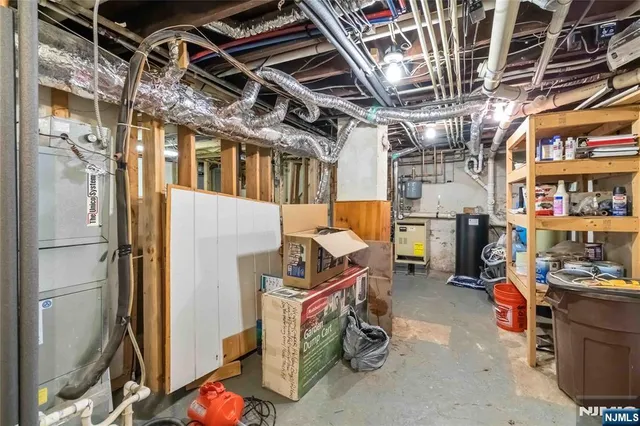 a view of storage and utility room