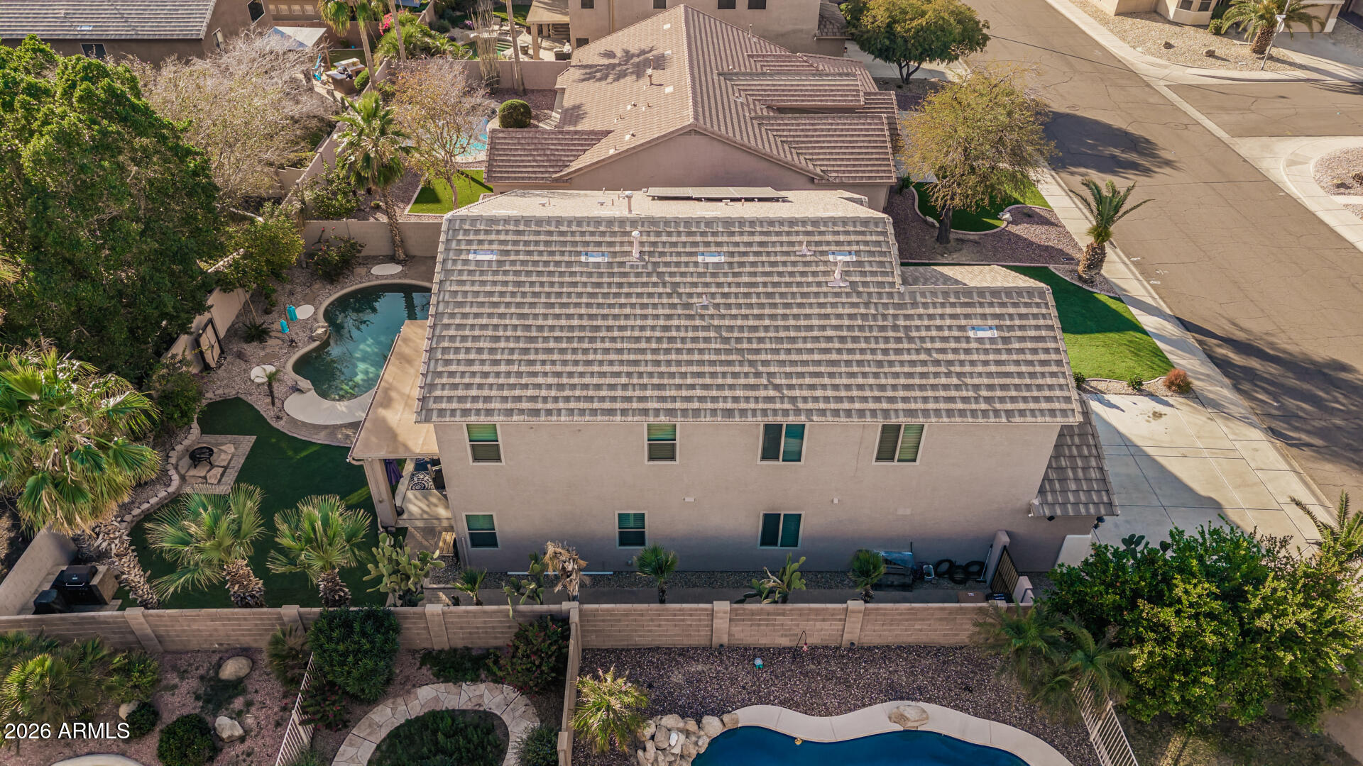 6829 West Briles Road Peoria, AZ 85383 - Photo 60 of 61 an aerial view of a house