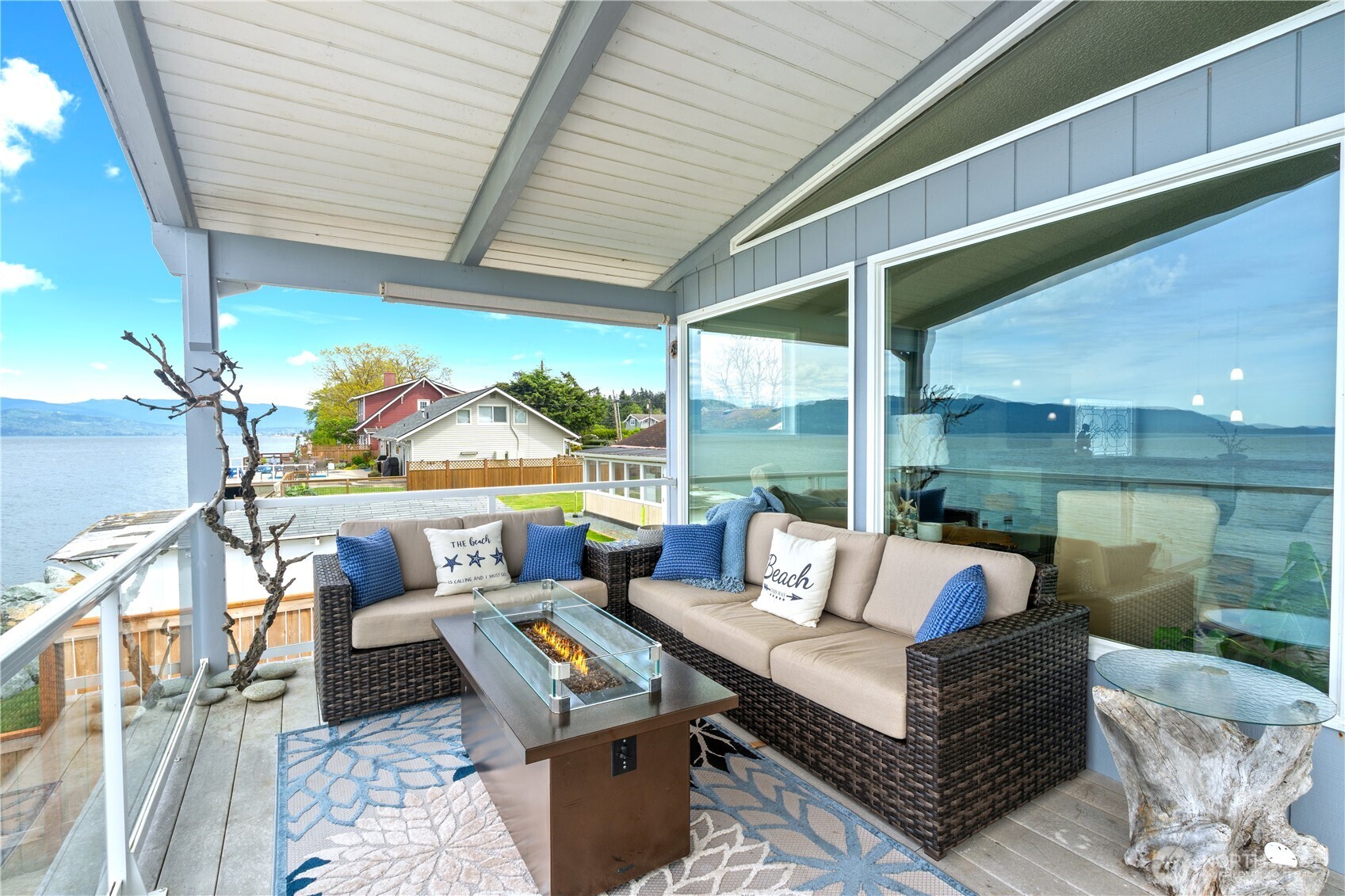 9609 Samish Island Road Bow, WA 98232 - Photo 2 of 33 a outdoor living space with furniture