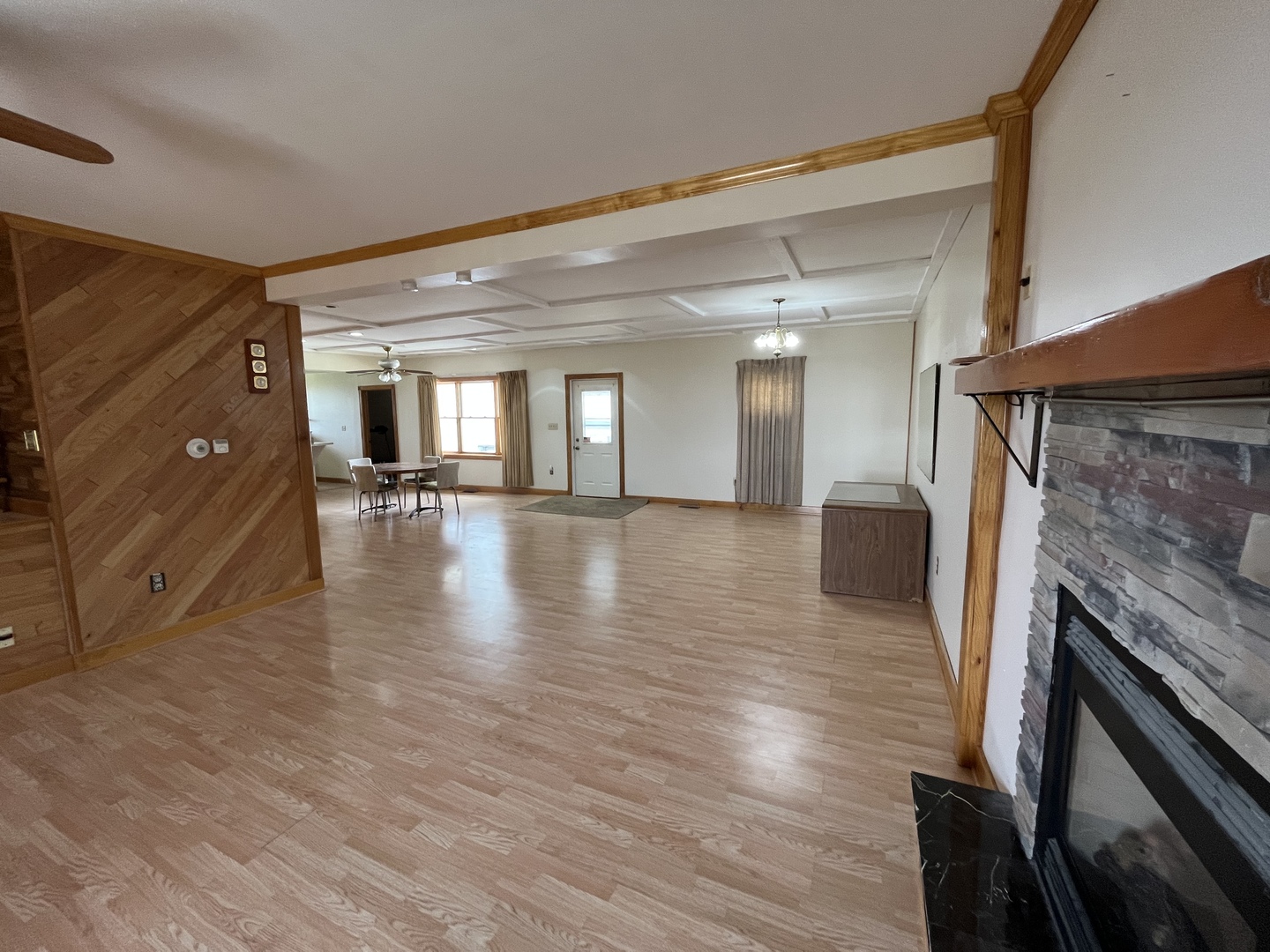 3420 Howlett Road Paw Paw, IL 61353 - Photo 6 of 34 a lobby with furniture and a fireplace