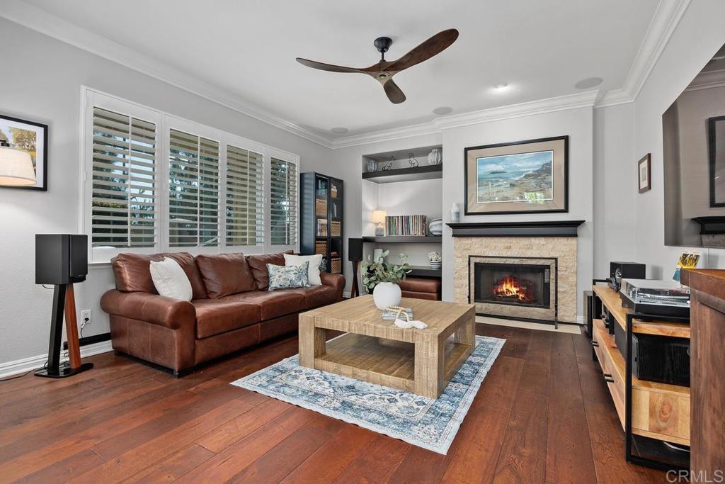 923 Citrine Way San Marcos, CA 92078 - Photo 15 of 47 a living room with furniture and a fireplace