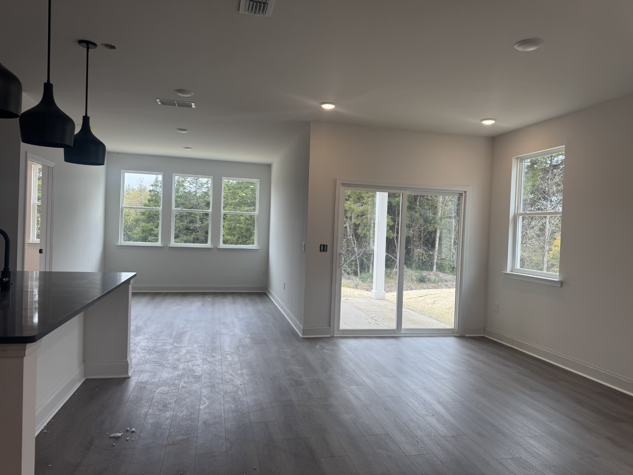 235 Limestone Way Mount Juliet, TN 37122 - Photo 35 of 45 a view of an empty room with a window and wooden floor