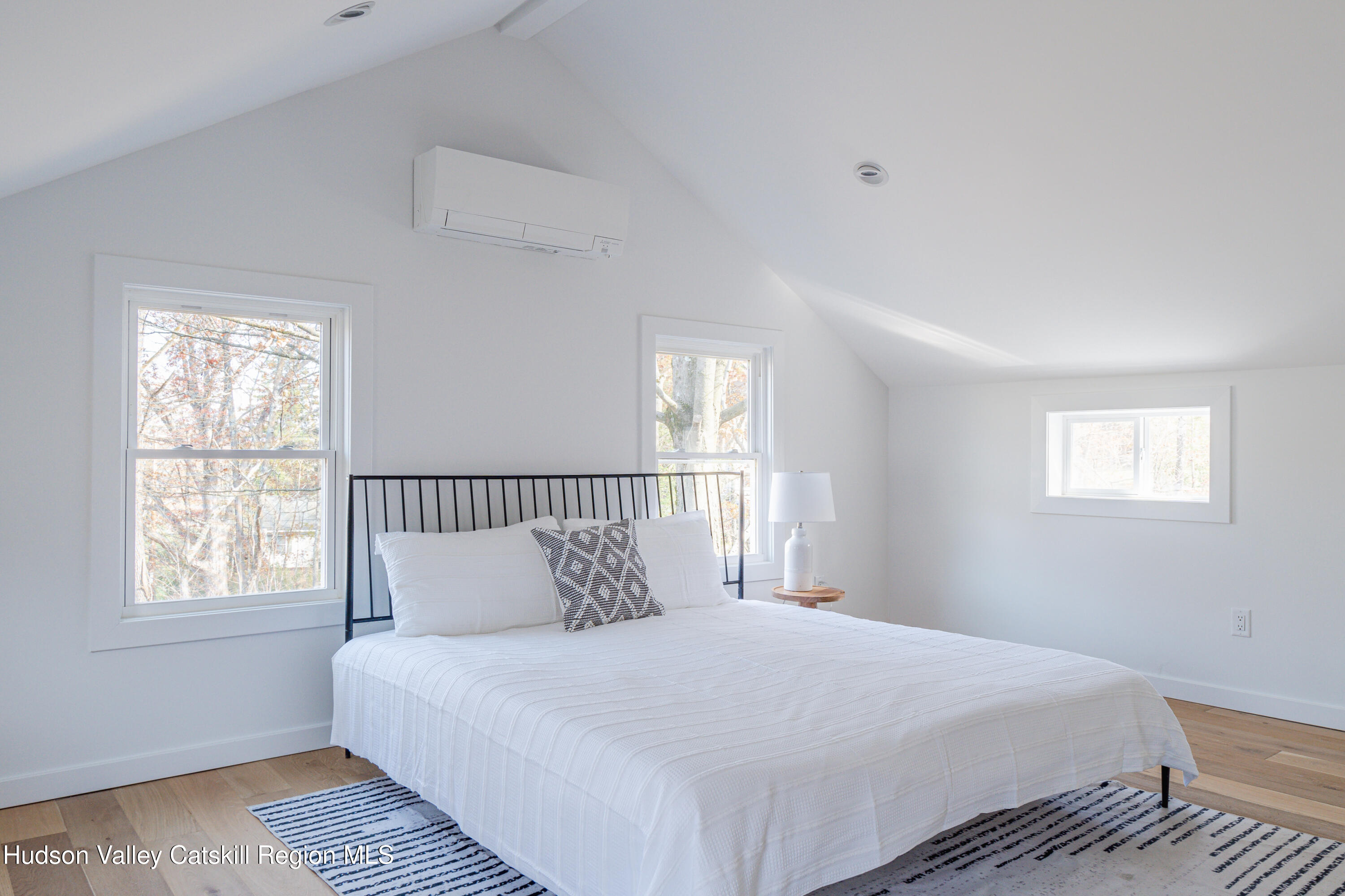 9 Mountain Road Rosendale, NY 12472 - Photo 30 of 46 a bedroom with a large bed and a window