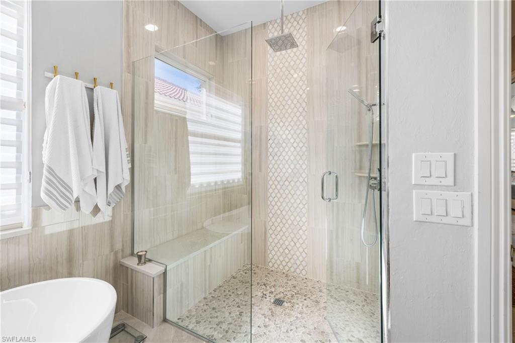 20196 Markward Crossing Estero, FL 33928 - Photo 17 of 42 a bathroom with a shower and a toilet