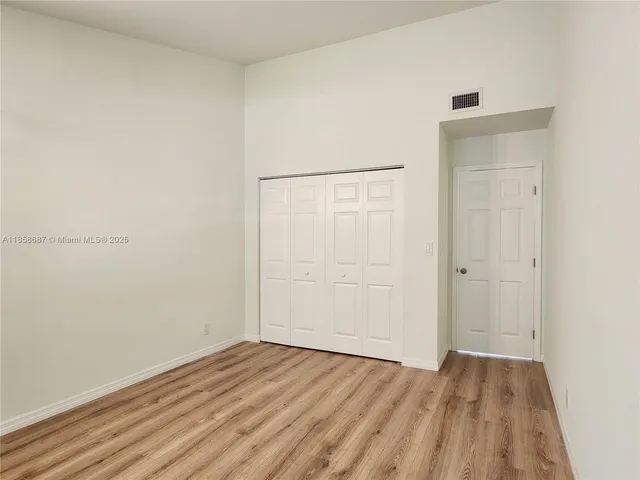 wooden floor in an empty room