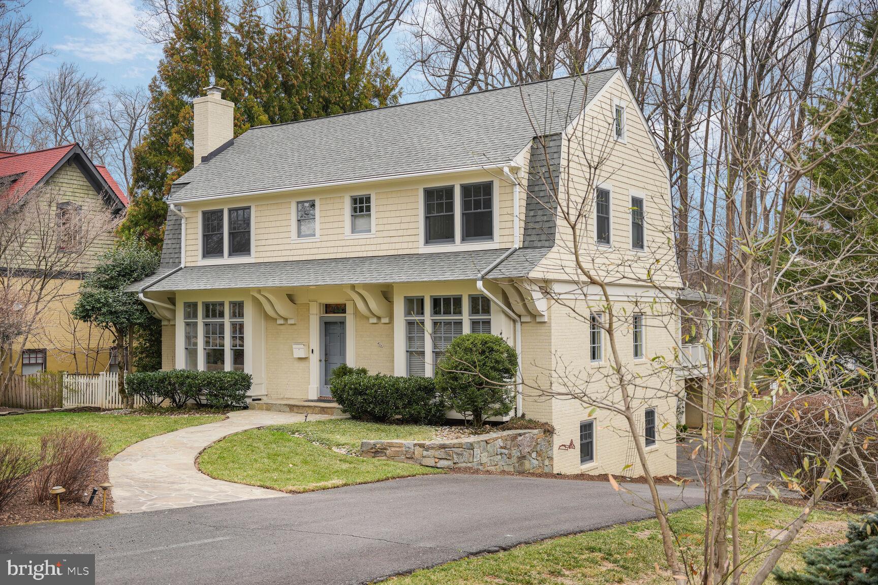 2012 Rockingham Street McLean, VA 22101 - Photo 41 of 45 a front view of a house with a garden