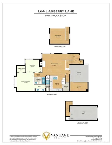 $795,000 | 1314 Danberry Lane, Daly City, CA 94014