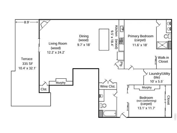 $995,000 | 204 Maple Street, Unit 401, Fort Collins, CO 80521