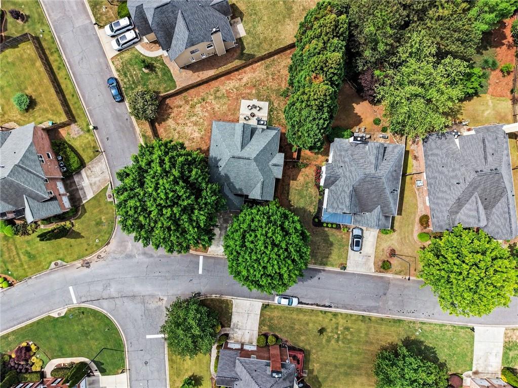 12552 Waterside Drive Alpharetta, GA 30004 - Photo 29 of 33 an aerial view of a house