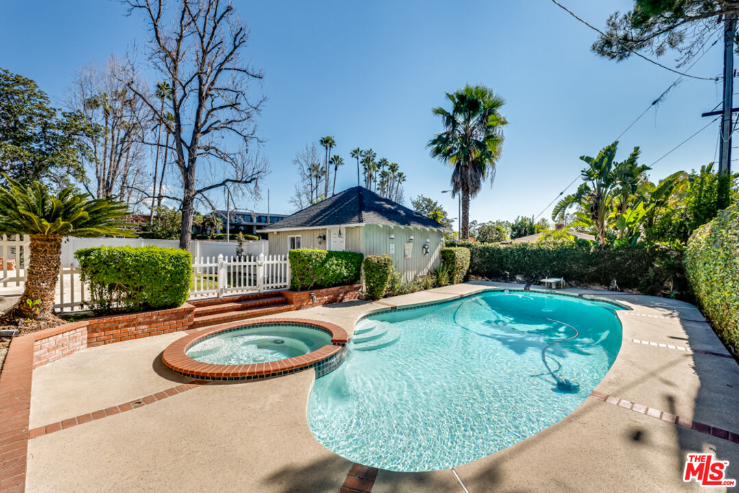3330 Hermanos Street Pasadena, CA 91107 - Photo 29 of 40 a view of swimming pool having outdoor seating