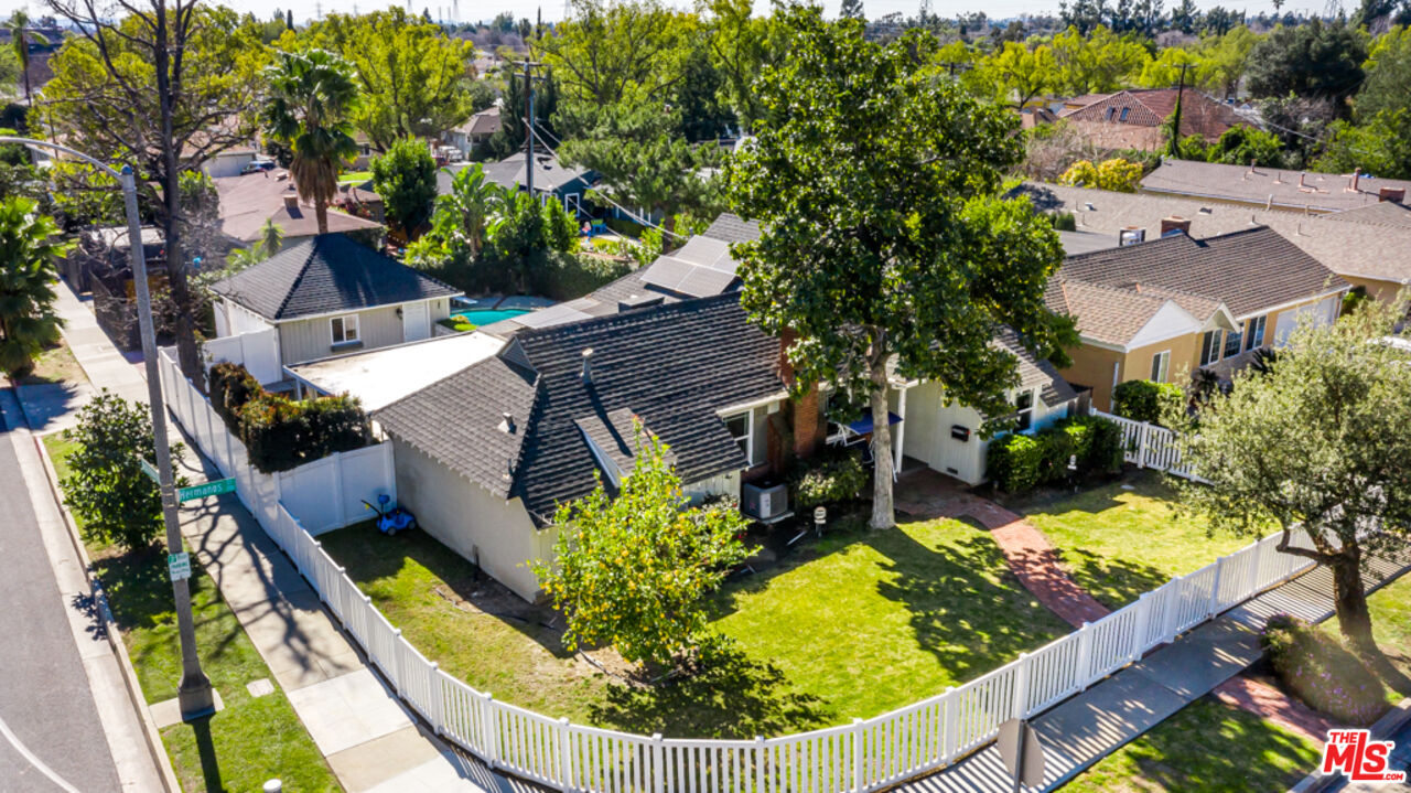 3330 Hermanos Street Pasadena, CA 91107 - Photo 3 of 40 an aerial view of house with yard