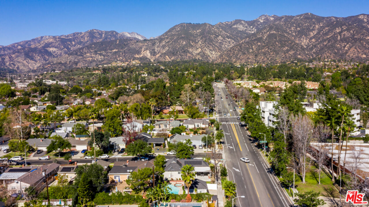 3330 Hermanos Street Pasadena, CA 91107 - Photo 40 of 40 an aerial view of residential houses and outdoor space