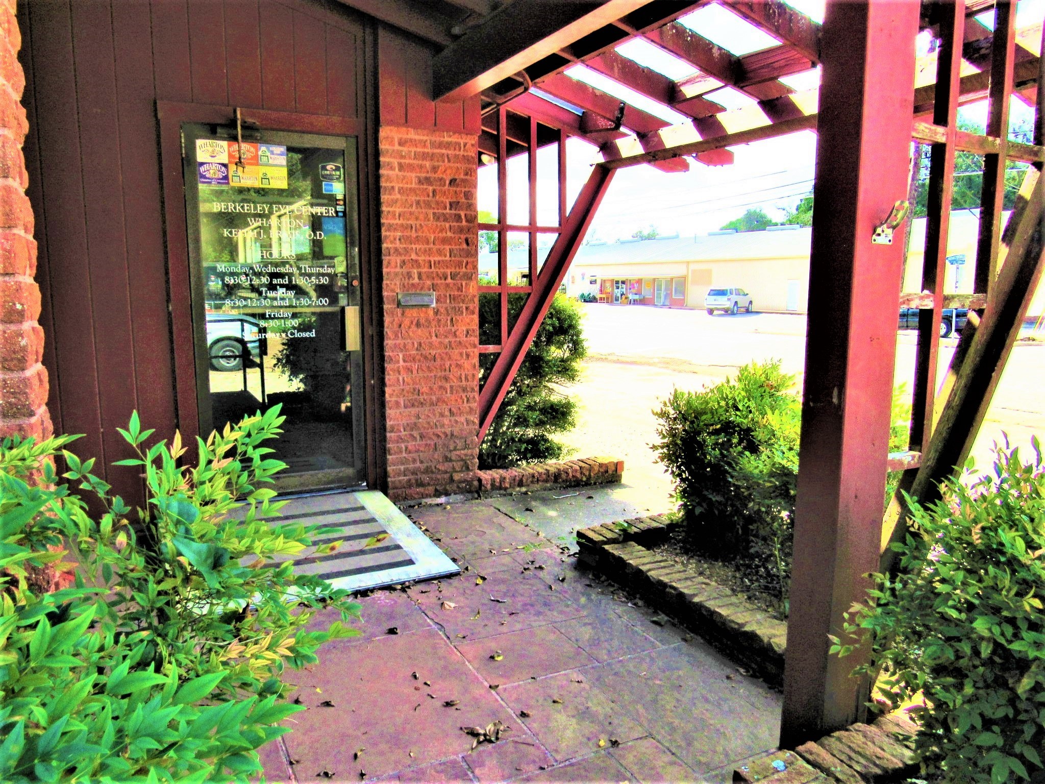 1116 North Fulton Street Wharton, TX 77488 - Photo 44 of 45 a view of entryway with a flower garden