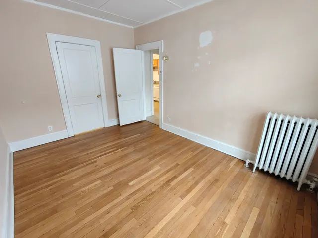 wooden floor in an empty room