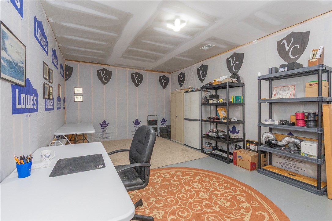 22 Old American Boulevard Pendleton, SC 29670 - Photo 42 of 49 This versatile basement space offers ample room for storage or customization, perfect for your needs.