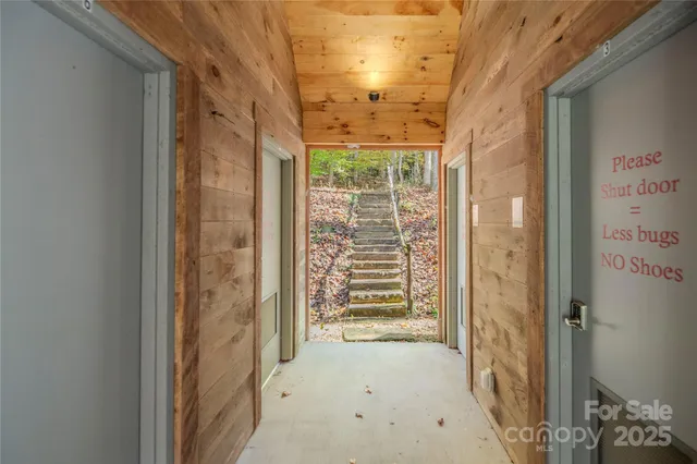 a view of outdoor seating space