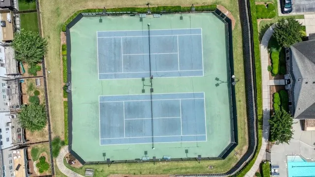 a house view with a outdoor space
